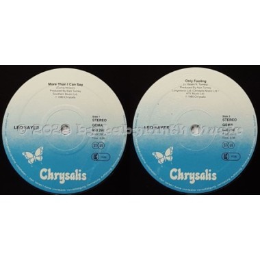 Leo Sayer - More Than I Can Say • 12" Vinyl Maxi • MINT - Labyrinth Music