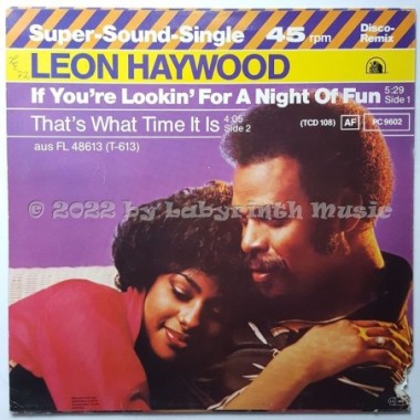 Leon Haywood - If You're Looking For A Night Of Fun • 12" Vinyl Maxi - Labyrinth Music