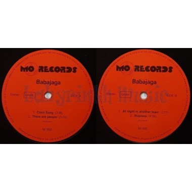 Babajaga - At Night In Another Town • 12" Vinyl LP • EX - Labyrinth Music