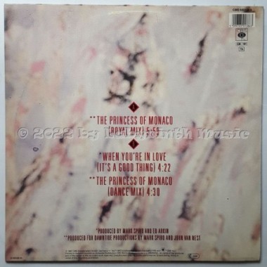 Leslie & Kelly - The Princess Of Monaco • 12" Vinyl Maxi • EX - Labyrinth Music