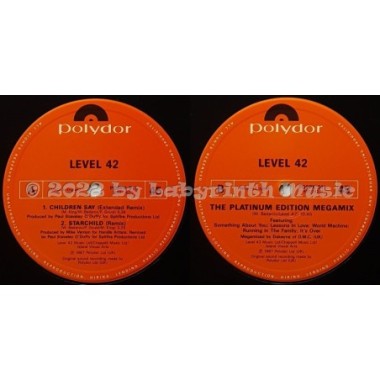 Level 42 - Children Say • 12" Vinyl Maxi • NM - Labyrinth Music