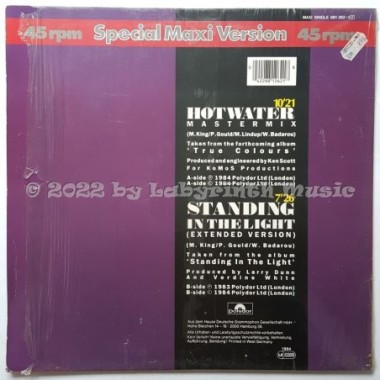 Level 42 - Hot Water • 12" Vinyl Maxi • EX - Labyrinth Music