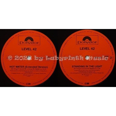 Level 42 - Hot Water • 12" Vinyl Maxi • EX - Labyrinth Music