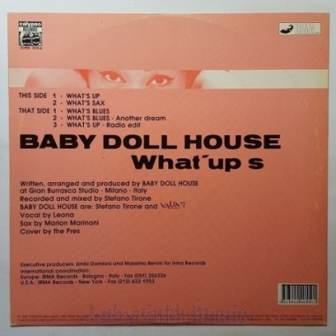 Baby Doll House - What's Up • 12" Vinyl Maxi • MINT - Labyrinth Music