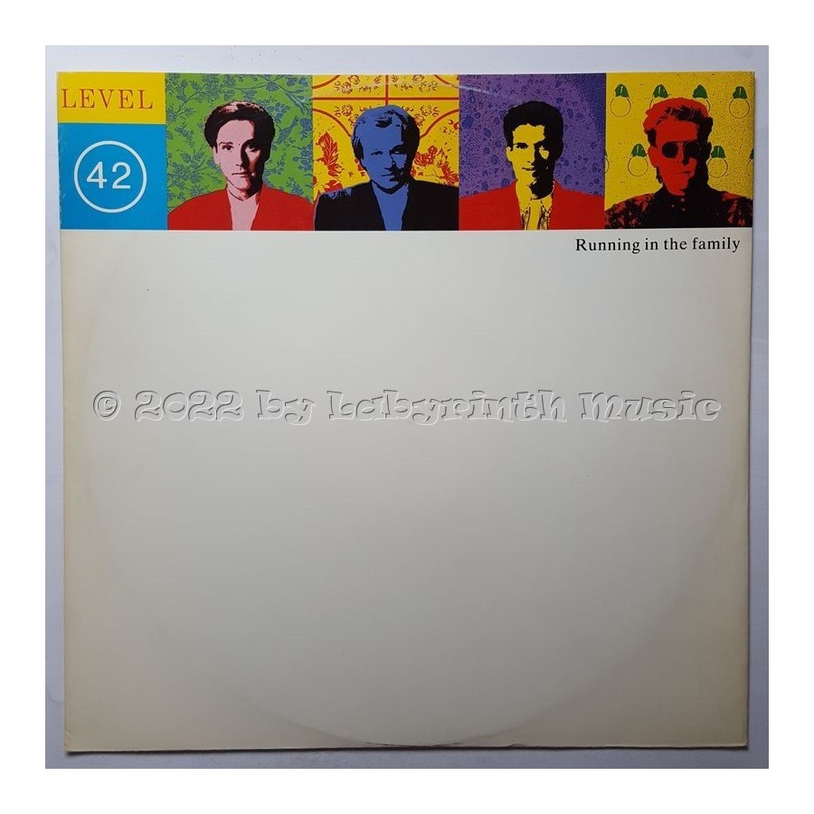 Level 42 - Running In The Family • 12" Vinyl Maxi • NM - Labyrinth Music