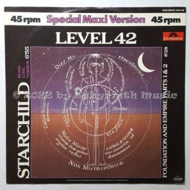 Level 42 - Starchild • 12" Vinyl Maxi • EX - Labyrinth Music