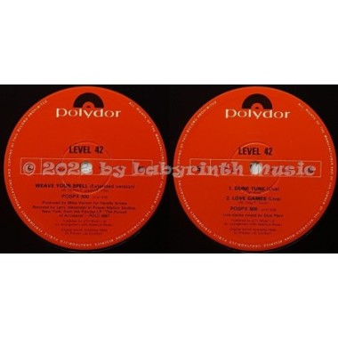 Level 42 - Weave Your Spell • 12" Vinyl Maxi - Labyrinth Music