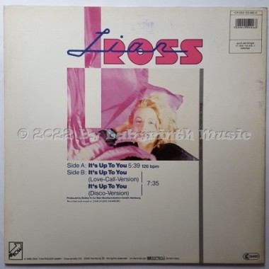 Lian Ross - It's Up To You • 12" Vinyl Maxi - Labyrinth Music