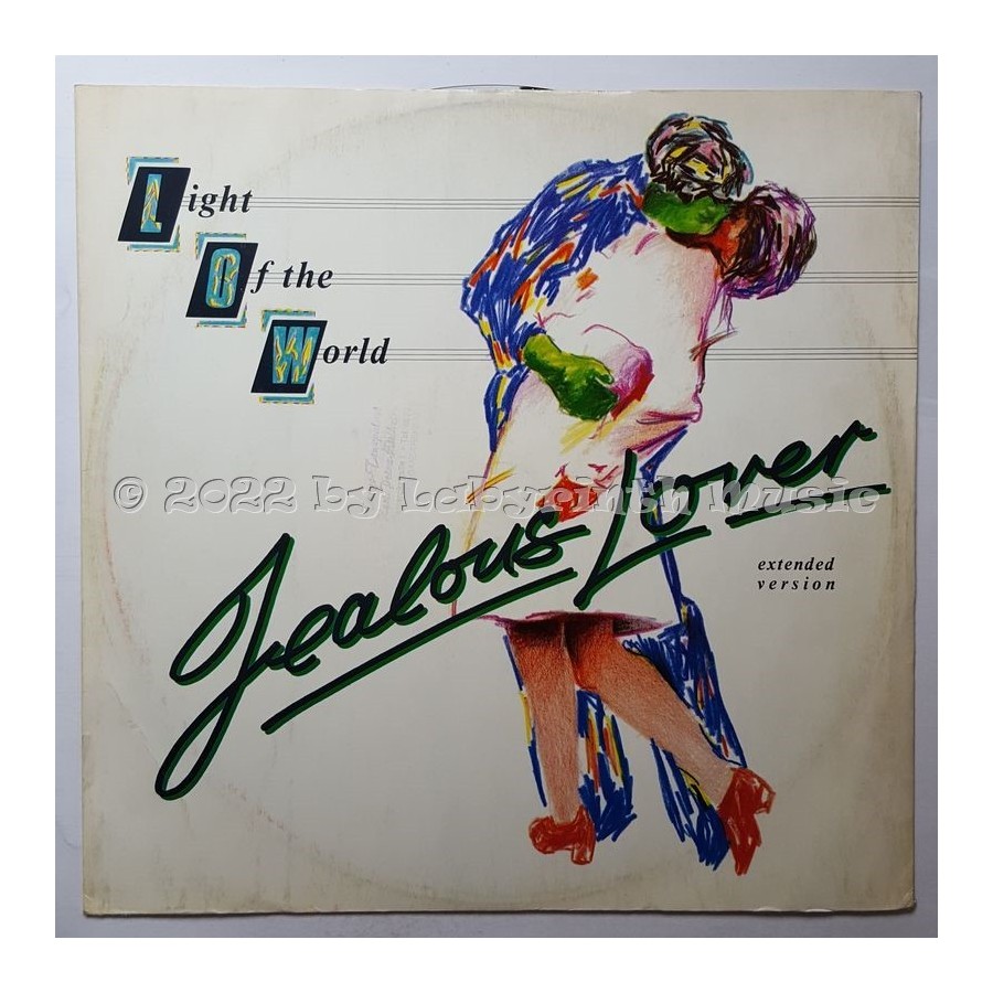 Light Of The World - Jealous Lover • 12" Vinyl Maxi - Labyrinth Music
