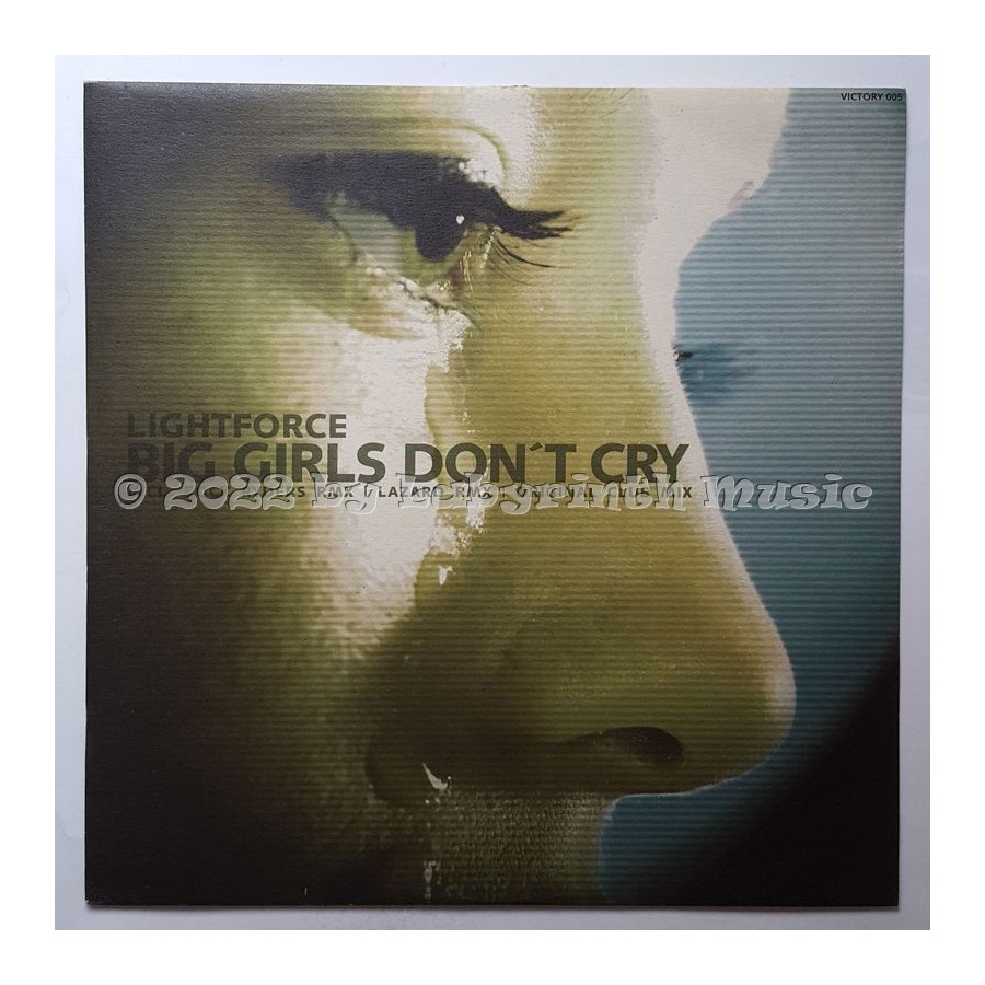 Lightforce - Big Girls Don't Cry • 12" Vinyl Maxi - Labyrinth Music