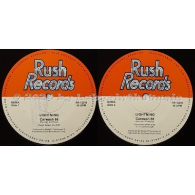 Lightning - Car Wash '86 • 12" Vinyl Maxi - Labyrinth Music