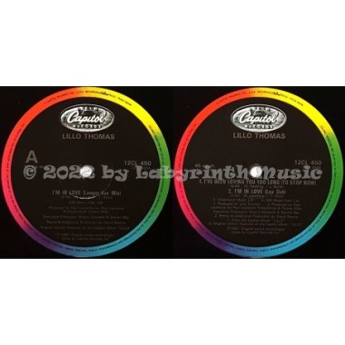 Lillo Thomas - I'm In Love • 12" Vinyl Maxi • MINT - Labyrinth Music