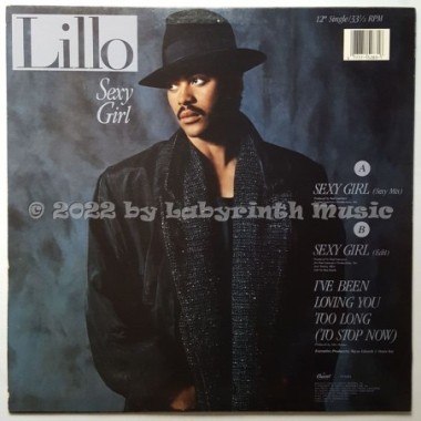 Lillo Thomas - Sexy Girl • 12" Vinyl Maxi • NM - Labyrinth Music