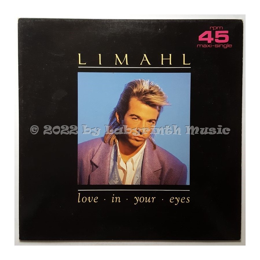 Limahl - Love In Your Eyes • 12" Vinyl Maxi • EX - Labyrinth Music