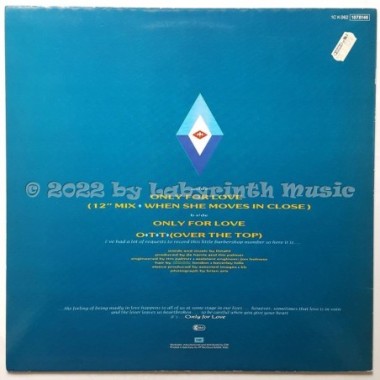 Limahl - Only For Love • 12" Vinyl Maxi • EX - Labyrinth Music