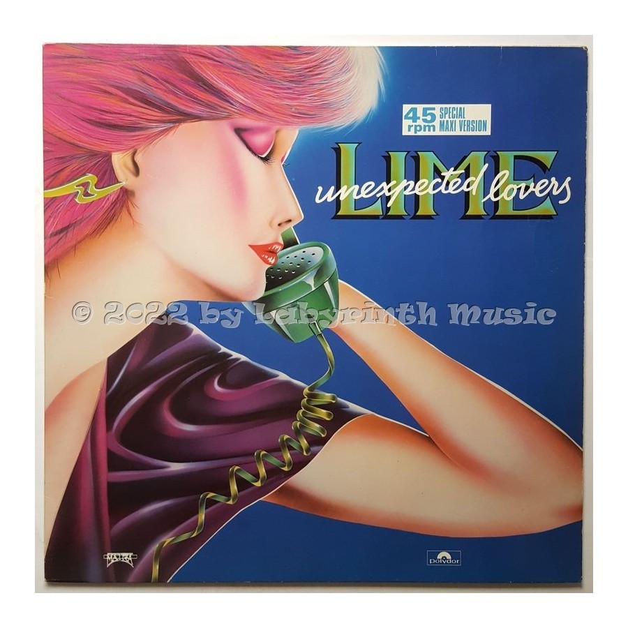 Lime - Unexpected Lovers • 12" Vinyl Maxi - Labyrinth Music