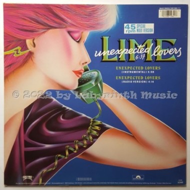Lime - Unexpected Lovers • 12" Vinyl Maxi - Labyrinth Music