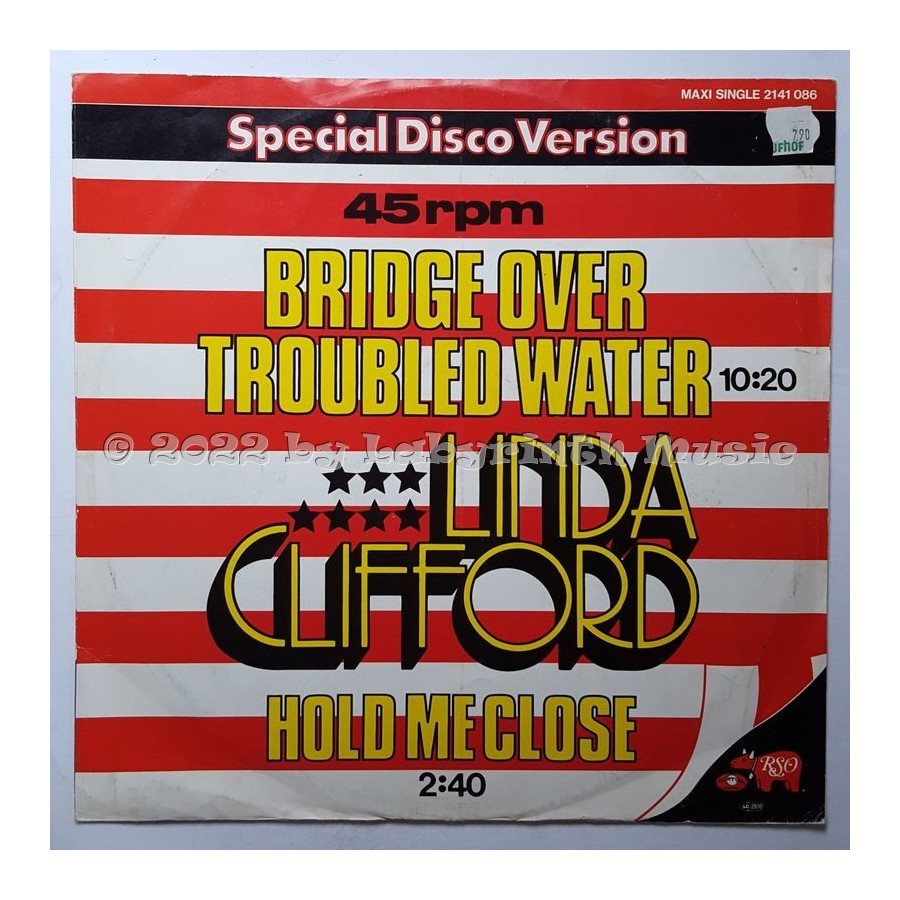 Linda Clifford - Bridge Over Troubled Water • 12" Vinyl Maxi - Labyrinth Music