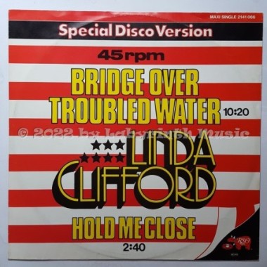Linda Clifford - Bridge Over Troubled Water • 12" Vinyl Maxi • EX - Labyrinth Music