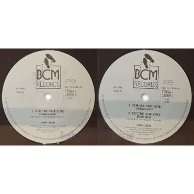 1000 Ohm - You're The One • 12" Vinyl Maxi - Labyrinth Music