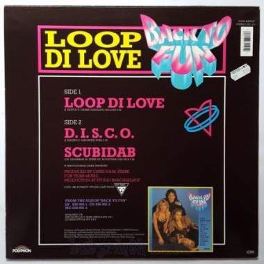 Back To Fun - Loop Di Love • 12" Vinyl Maxi • EX - Labyrinth Music