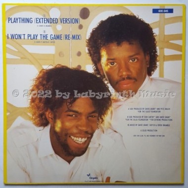 Linx - Plaything • 12" Vinyl Maxi • EX - Labyrinth Music