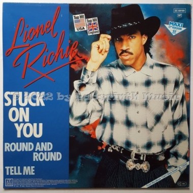 Lionel Richie - Stuck On You • 12" Vinyl Maxi - Labyrinth Music
