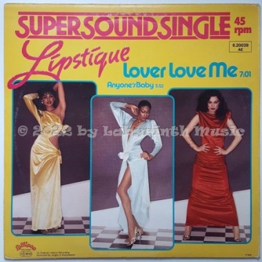 Lipstique - Lover Love Me • 12" Vinyl Maxi • EX - Labyrinth Music