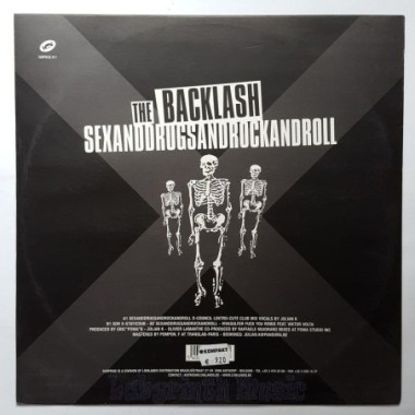 The Backlash - Sexanddrugsandrockandroll • 12" Vinyl Maxi • NM - Labyrinth Music