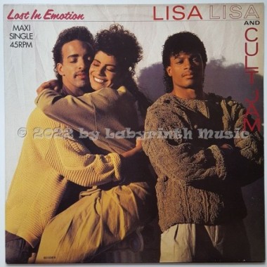 Lisa Lisa & Cult Jam - Lost In Emotion • 12" Vinyl Maxi • MINT - Labyrinth Music