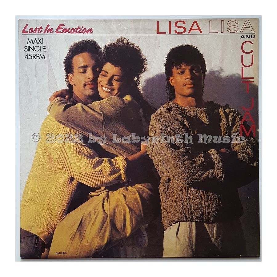 Lisa Lisa & Cult Jam - Lost In Emotion • 12" Vinyl Maxi • MINT - Labyrinth Music