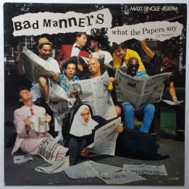 Bad Manners - What The Papers Say • 12" Vinyl Maxi • MINT - Labyrinth Music