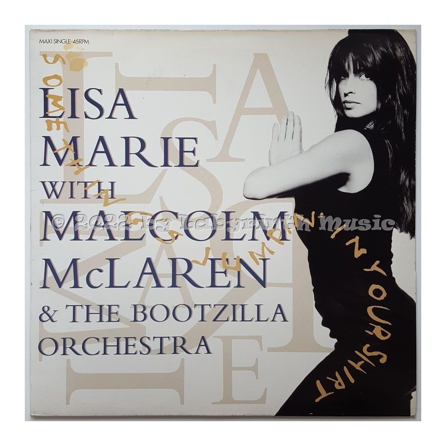 Lisa Marie With Malcolm Mclaren And The Bootzilla Orchestra - Something's Jumpin' In Your Shirt • 12" Vinyl Maxi • EX - Labyrint