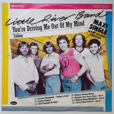 Little River Band - You're Driving Me Out Of My Mind • 12" Vinyl Maxi • EX - Labyrinth Music