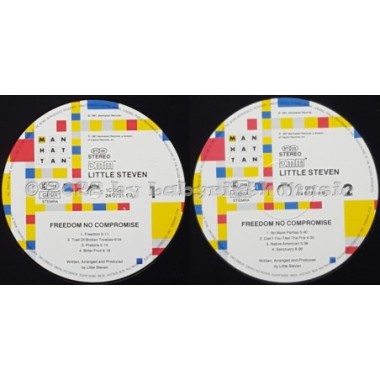 Little Steven - Freedom No Compromise • 12" Vinyl LP • EX - Labyrinth Music