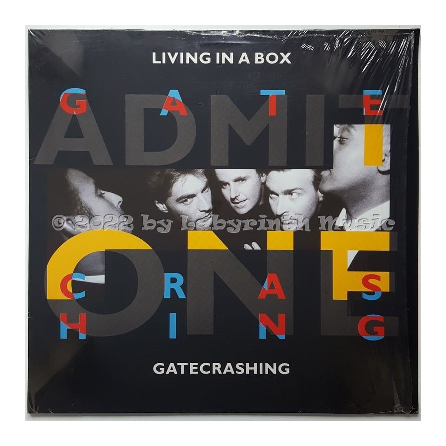 Living In A Box - Gatecrashing • 12" Vinyl Maxi • MINT - Labyrinth Music
