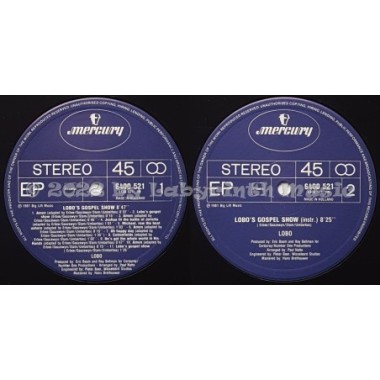 Lobo - Lobo's Gospel Show • 12" Vinyl Maxi - Labyrinth Music