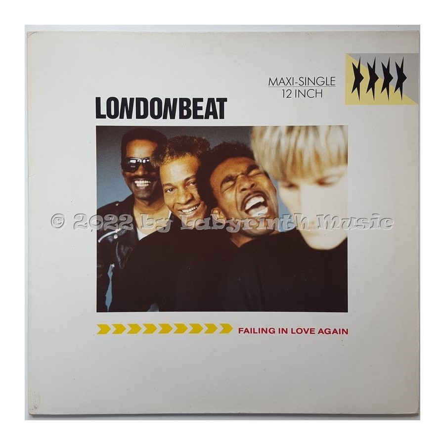 Londonbeat - Failing In Love Again • 12" Vinyl Maxi • EX - Labyrinth Music