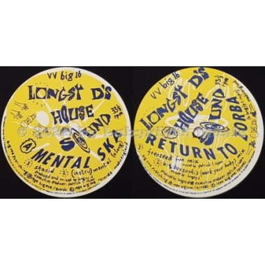 Longsy D's House Sound - Mental Ska • 12" Vinyl Maxi • EX - Labyrinth Music