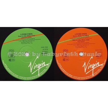 Loose Ends - Stay A Little While, Child • 12" Vinyl Maxi - Labyrinth Music