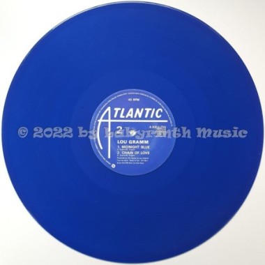 Lou Gramm - Midnight Blue • 12" Vinyl Maxi • EX - Labyrinth Music