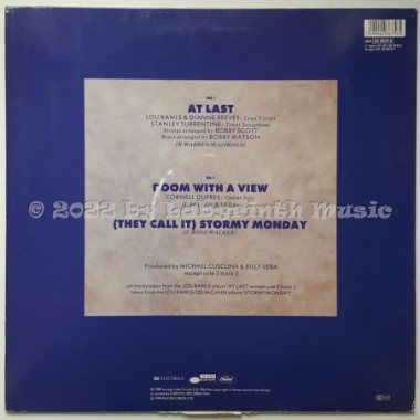 Lou Rawls - At Last • 12" Vinyl Maxi • EX - Labyrinth Music