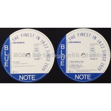 Lou Rawls - At Last • 12" Vinyl Maxi • EX - Labyrinth Music