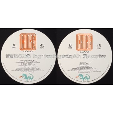 Loud - D Generation • 12" Vinyl Maxi • MINT - Labyrinth Music