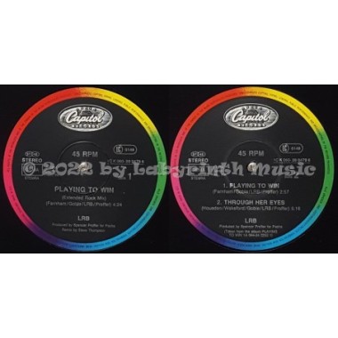 Little River Band - Playing To Win • 12" Vinyl Maxi - Labyrinth Music