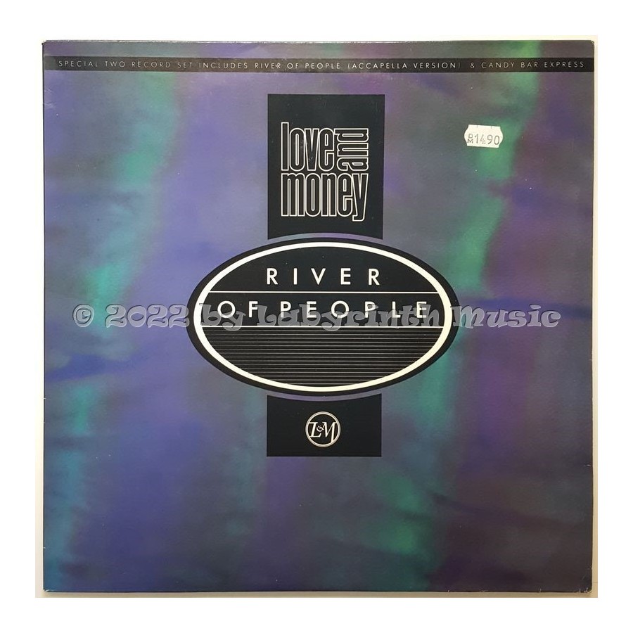 Love And Money - River Of People • 12" Vinyl Maxi • EX - Labyrinth Music