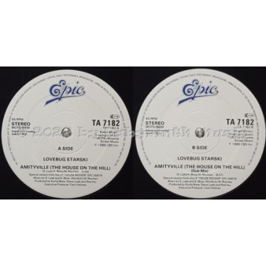 Lovebug Starski - Amityville (The House On The Hill) • 12" Vinyl Maxi • EX - Labyrinth Music