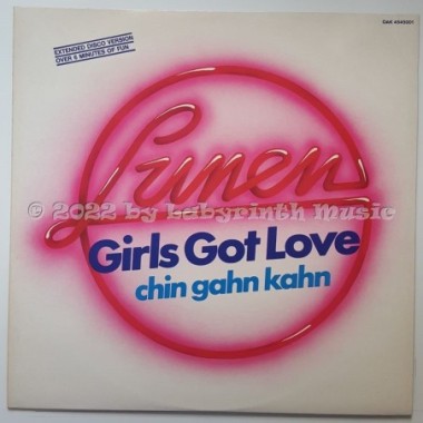 Lunen - Girls Got Love • 12" Vinyl Maxi • NM - Labyrinth Music