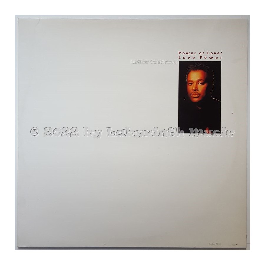 Luther Vandross - Power Of Love • 12" Vinyl Maxi • MINT - Labyrinth Music