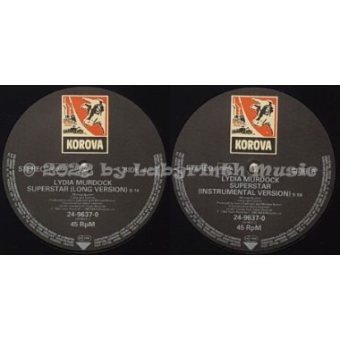 Lydia Murdock - Superstar • 12" Vinyl Maxi • NM - Labyrinth Music